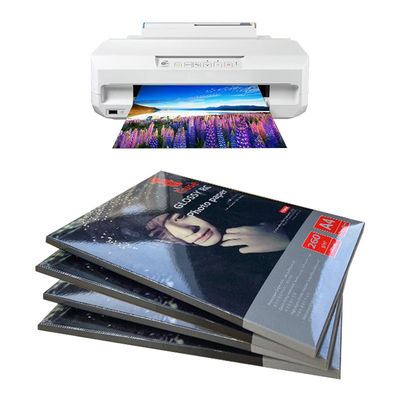 Silky Woven Resin Coated Photo Paper A4 260gsm Waterproof For Inkejet Printer