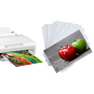 148*210mm Double Sided A5 Inkjet Photo Paper Satin Natural White