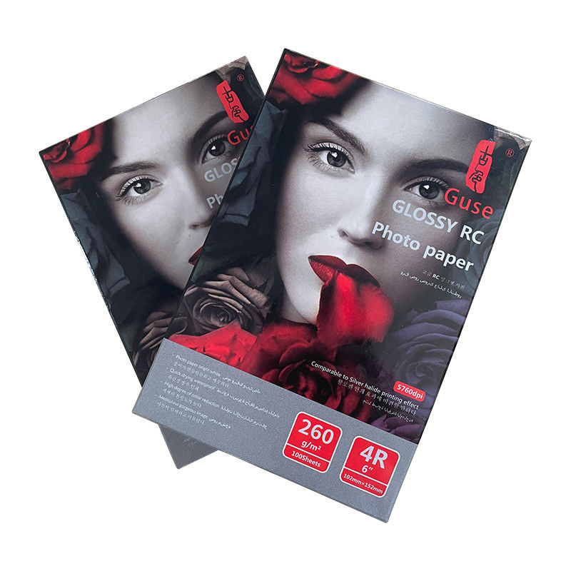 4x6 MR.R Premiume RC Silkly Inkjet Photo Paper 4R with 100Sheets per Pack 69lb 260gsm